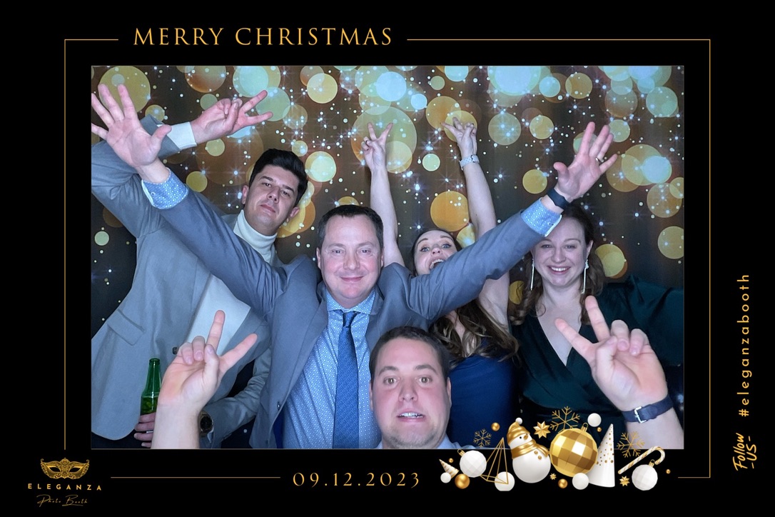 Photobooth personalizado para fiesta de Navidad corporativa