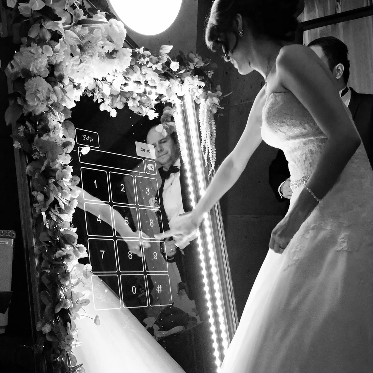 Expérience photobooth interactive pour un mariage à Laval