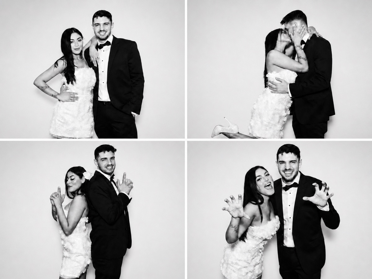 DJ + Photobooth Glam